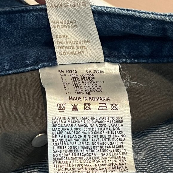 ❤️ NEW ❤️ DIESEL NWT VIXY Blue Jeans Size 28W 34L 100% Cotton - Picture 15 of 15